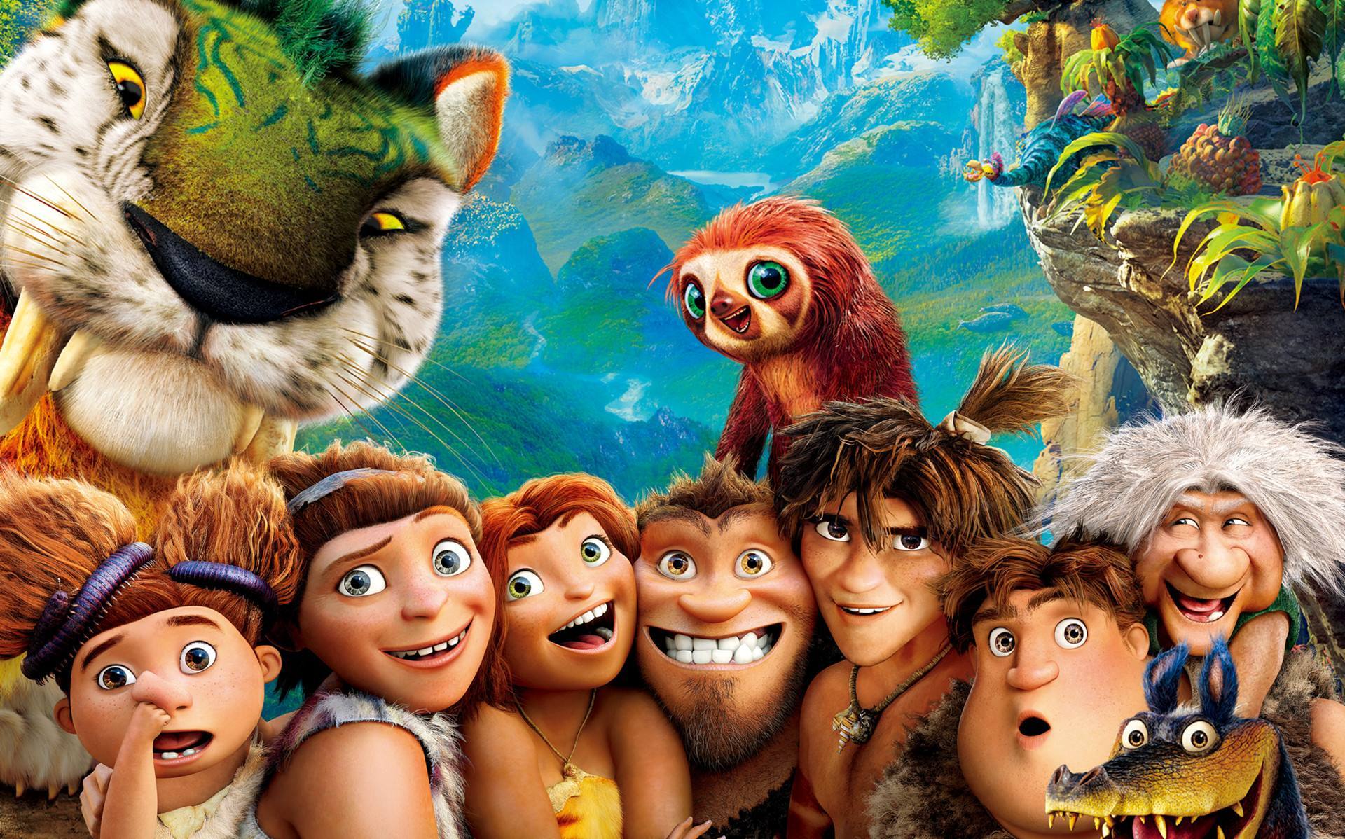 《疯狂原始人》 一场跨越时间隧道的家庭狂欢